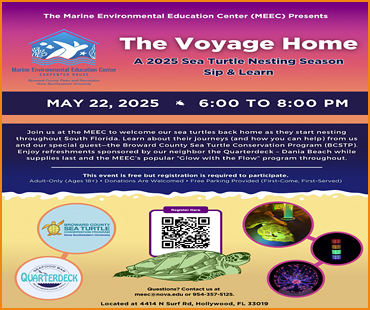 'The Voyage Home' A 2025 Sea Turtle Nesting Season Sip & Learn